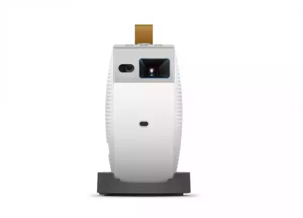 BenQ GV50 Laser Portable Projector, 1080p (1920x1080), 100K:1, 500 ANSI Lumens, 1.2X, Auto Keystone, HDMI (ARC 5.1 channel), USB-C (w/DP PD), USB, BT 5.0, 2x4W Speakers + 10W Woofer, Google TV, SmartRemote App, WiFi, 2.1kg, White BenQ GV50 Laser Portable Projector, 1080p (1920x1080), 100K:1, 500 ANSI Lumens, 1.2X, Auto Keystone, HDMI (ARC 5.1 channel), USB-C (w/DP PD), USB, BT 5.0, 2x4W Speakers + 10W Woofer, Google TV, SmartRemote App, WiFi, 2.1kg, White