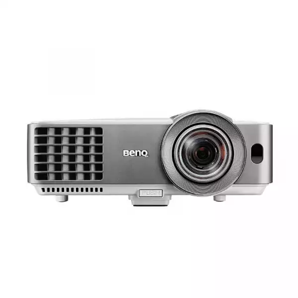 BenQ MW632ST, Short Throw, DLP, WXGA (1280x800), 13000:1, 3200 ANSI lumens, Zoom 1.2x, 65"@@1m, Auto Vertical Keystone, VGA, 2xHDMI, S-Video, RCA, USB Type A 1.5A, Audio in/out, Audio L/R in RCA, RS232, Speaker 10W, Up To 10000 hr., IEC62368