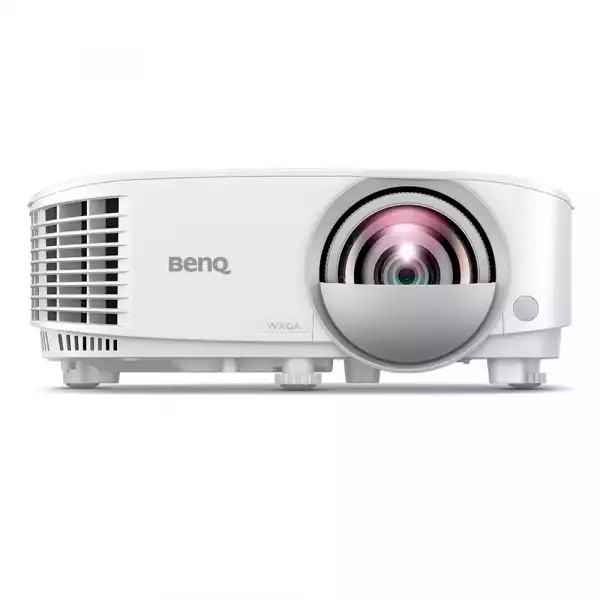 BenQ MW826STH, Short Throw, 87"@@1m, WXGA 1280x800, 3500 AL, 20000:1, VGA, RCA, S-Video, 2xHDMI, Audio In/Out, Speaker 10W, USB (Type A) x1, LAN (RJ45) x1, IEC62368, Optional interactive kit(PW02/PT12)