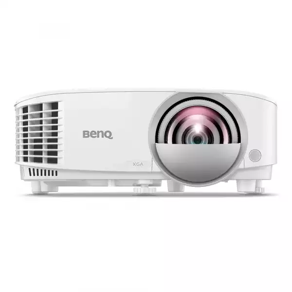 BenQ MX808STH, Short Throw, DLP, XGA (1024x768), 20 000:1, 3600 ANSI Lumens, Anti-Dust Sensor, VGA, 2xHDMI, VGA out, Audio in/out, RS232, USB (typeA) 5V/1.5A, Speaker 1x10W, Optional interactive kit(PW02/PT12), Optional QCast QP20, White