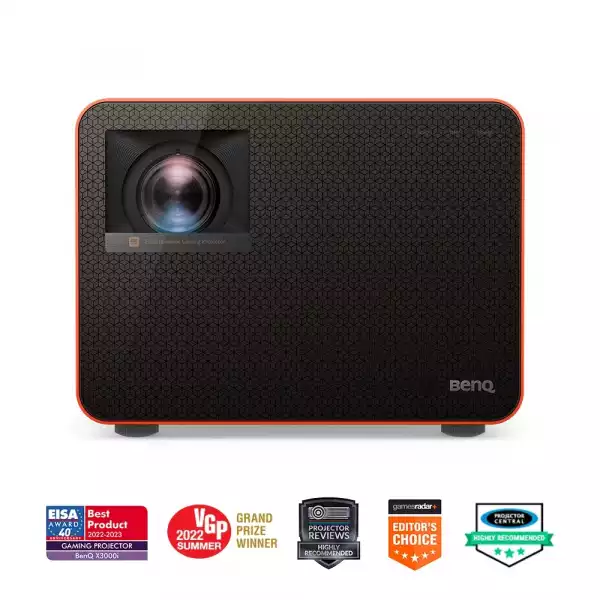 BenQ X3000i GAMING 4LED, 3000lm, 4K, HDR, 100% DCI-P3, Low input lag (4K/1080P: 16.67ms@@60Hz; 1080p: 8ms@@120Hz, 1080p: 4.16ms@@240Hz), Game mode, 5W*2 treVolo Speakers, 2D keystone, 1.3x Zoom, T/R 1.15, with ATV dongle