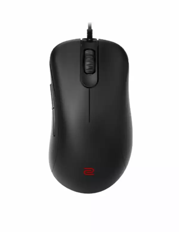 BenQ ZOWIE EC2-C Mouse for Esports, Size M, Edition C, 3360 sensor, 73g, Asymmetrical ergonomic design, Reduced weight, Paracord cable, 24-step scroll wheel, Wired, Driverless, plug and play, inspired by Emil "HeatoN" Christensen