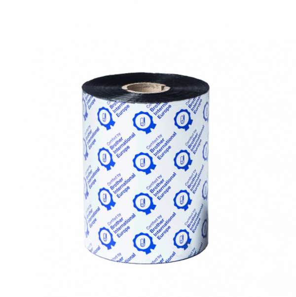 Brother Premium Wax/Resin black 110mm x 600m (PK OF 6) Brother Premium Wax/Resin black 110mm x 600m (PK OF 6)