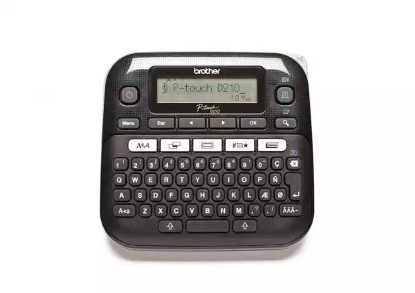 BROTHER PTD210YJ1 PTD210 P-touch imprimanta etichete Desktop TZe tapes 3.5 to 12 mm