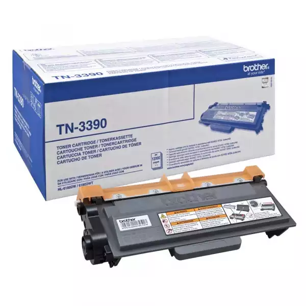 BROTHER TN3390 Toner black ptr HL6180DW/DCP8250DN/ MFC8950DW - 12.000 pagini
