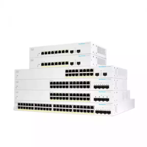 CISCO Business Switching CBS220 Smart 16-port Gigabit PoE 130W 2x1G SFP uplink