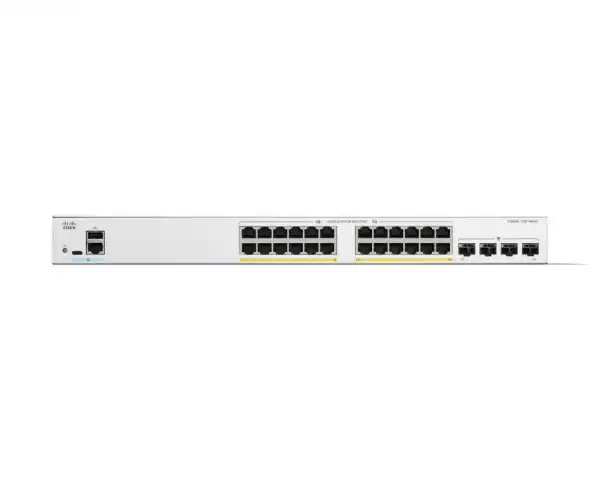 Cisco Catalyst 1300 24-port GE, PoE, 4x1G SFP