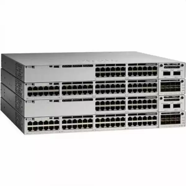 Cisco Catalyst 9300 24-port 8XmGig (100M/1G/2.5G/5G/10G) + 16x 10M/100M/1G copper with fixed 4x10G/1G SFP+ uplinks, UPOE, Network Essentials