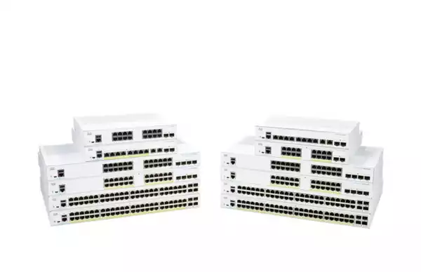 CISCO CBS350 Managed 8-port SFP Ext PS 2x1G Combo