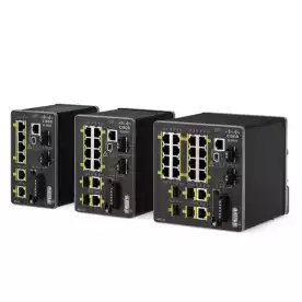 Cisco IE2000 with 16FE Copper, 2FE SFP/T and 2FE uplinks (Lan Base License)