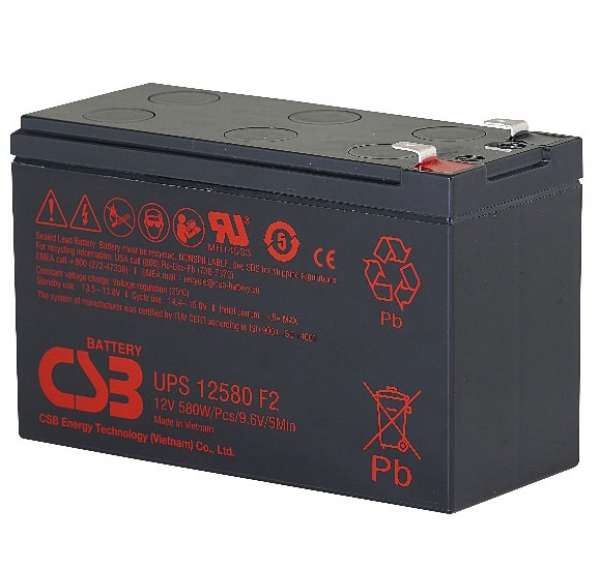 CSB UPS12580 12V 9Ah