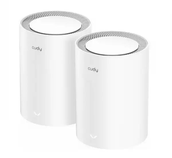 Cudy M3000 (2-Pack) AX3000 Wi-Fi 6 Mesh Dual-Band 2402Mbps at 5GHz + 574Mbps at 2.4GHz