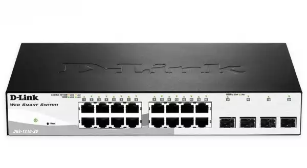 D-LINK 20-Port Layer2 Gigabit Smart Managed Switch