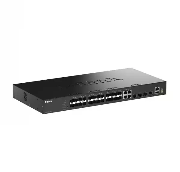 D-Link 20 Ports 1G SFP + 4 Ports GE Combo + 4 Ports 10G SFP+ Smart Managed Switch