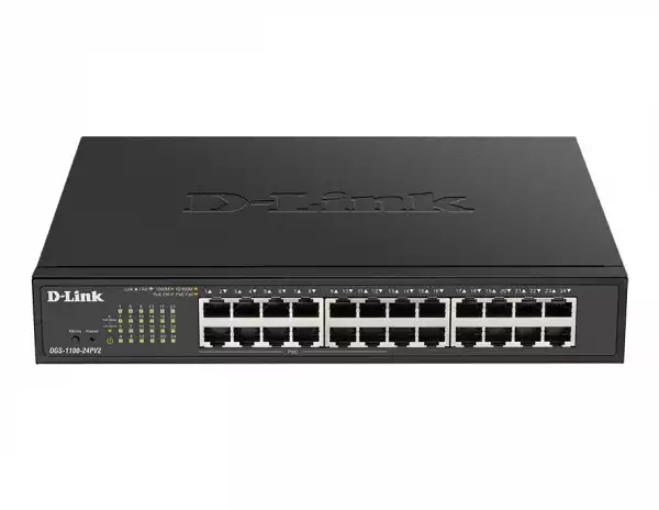 D-Link 24-Port PoE Gigabit Smart Managed Switch D-Link 24-Port PoE Gigabit Smart Managed Switch