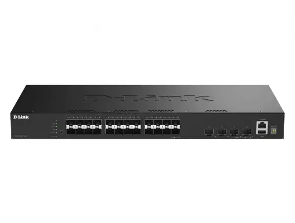 D-Link 24 Ports 1G SFP + 4 Ports 10G SFP+ Smart Managed Switch