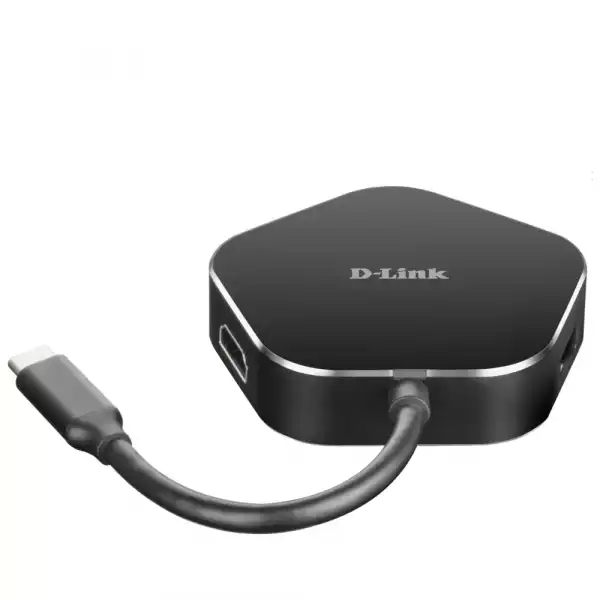 D-Link 4-in-1 USB-C Hub with HDMI and Power Delivery