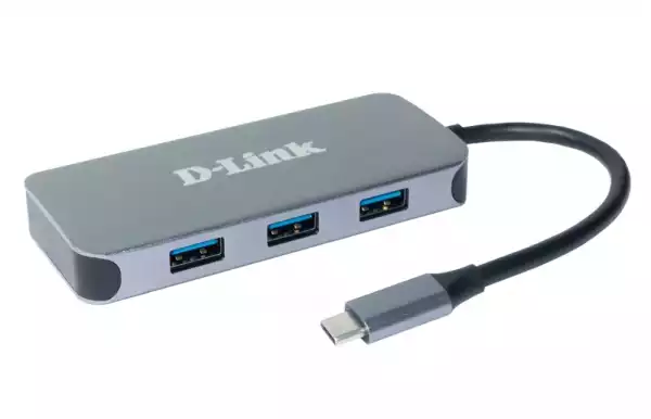 D-Link 6-in-1 USB-C Hub with HDMI/Gigabit Ethernet/Power Delivery