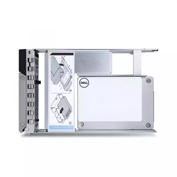 Dell 480GB SSD SATA Mixed Use 6Gbps 512e 2.5in Hot-Plug with 3.5in HYB CARR, CUS Kit