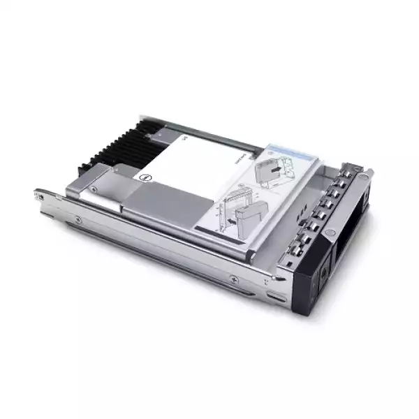 Dell 480GB SSD SATA Mixed Use 6Gbps 512e 2.5in with 3.5in HYB CARR Hot-plug CUS Kit
