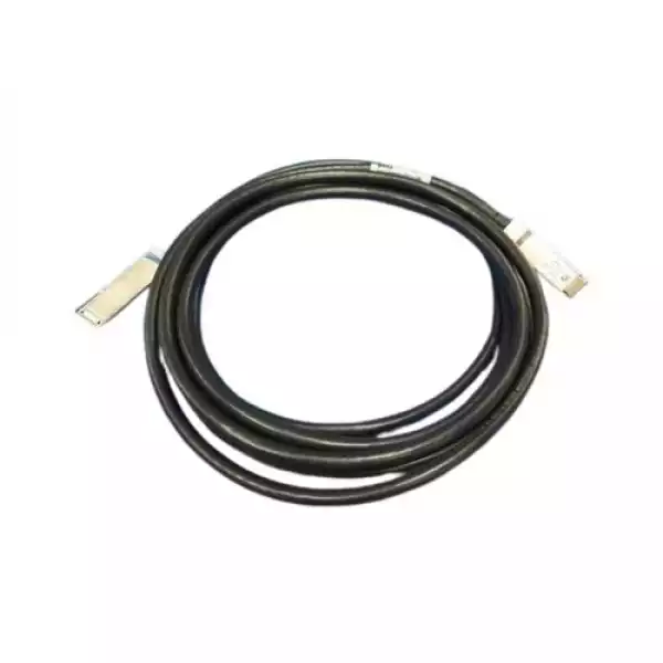 Dell Networking Cable 100GbE QSFP28 to QSFP28 Passive Copper Direct Attach Cable, 5 Meter, Customer Kit