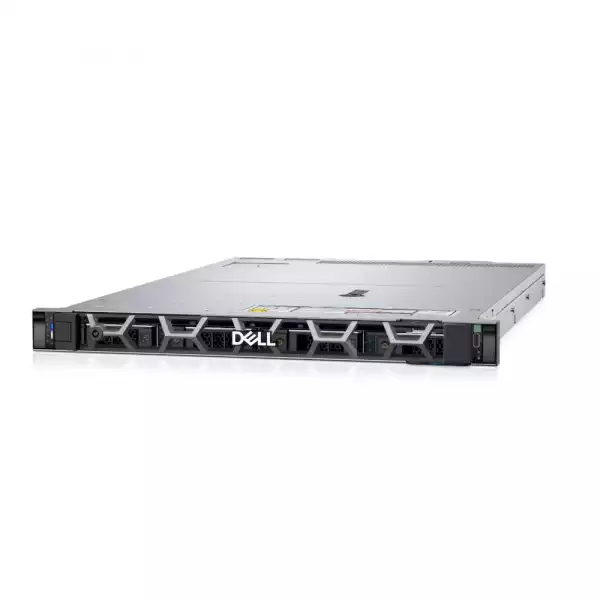 Dell PowerEdge R660XS, Chassis 8 x 2.5" (SAS, SATA), Intel Xeon Silver 4410Y (30M Cache, 16GT), 1x16GB DDR5 RDIMM, 1x2.4TB, ReadyRails A11, Bezel, , Front PERC H755 Front Load, iDRAC9 Enterprise 16G, Dual 700W Titanium, 3Y ProSpt Dell PowerEdge R660XS, Chassis 8 x 2.5" (SAS, SATA), Intel Xeon Silver 4410Y (30M Cache, 16GT), 1x16GB DDR5 RDIMM, 1x2.4TB, ReadyRails A11, Bezel, , Front PERC H755 Front Load, iDRAC9 Enterprise 16G, Dual 700W Titanium, 3Y ProSpt