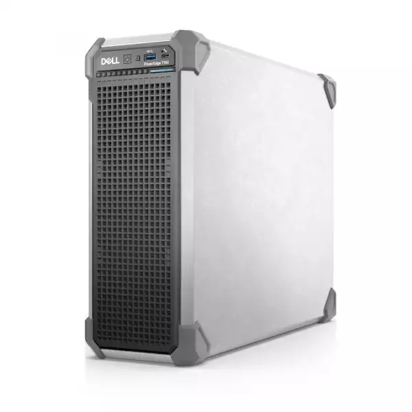 Dell PowerEdge T160, Chassis 3 x 3.5", Intel Xeon E-2414, 16GB DDR5 UDIMM, 1x2TB 7.2K RPM SATA, NO PERC, Broadcom 5720 Dual Port 1Gb On-Board LOM, iDRAC9 Basic 16G, 300W, 3Y Basic Onsite