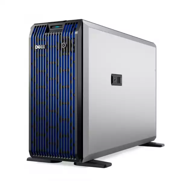 Dell PowerEdge T360, Chassis 8 x 3.5 HotPlug, Intel Xeon E-2414, 16GB DDR5 UDIMM, 1x480GB SSD SATA RI, Bezel, Broadcom 5720 Dual Port 1Gb On-Board LOM, PERC H355 Adapter,  Full Height, iDRAC9 Basic 16G, Dual 700W Titanium, 3Y Basic Onsite