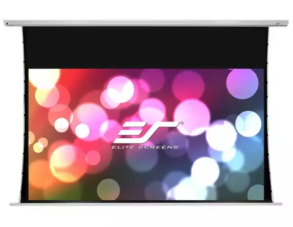 Elite Screen SKT135XH-E12-AUHD Saker Tab-Tension, 135" (16:9), 298.9 x 168.1 cm, White