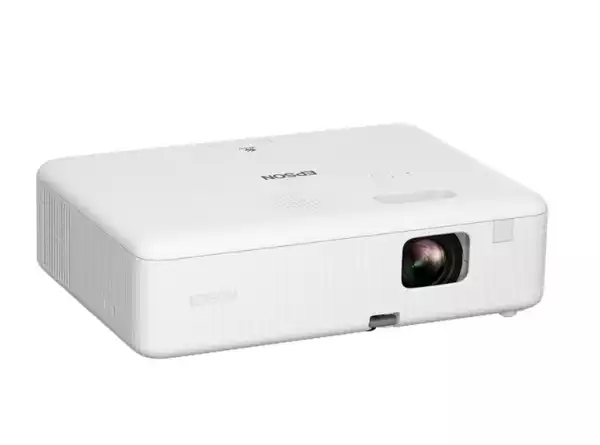Epson CO-W01, WXGA (1024 x 768, 16:10), 3 000 ANSI lumens, 15 000:1, VGA, HDMI, USB, 24 months, Lamp: 12 months or 1 000 h, White Epson CO-W01, WXGA (1024 x 768, 16:10), 3 000 ANSI lumens, 15 000:1, VGA, HDMI, USB, 24 months, Lamp: 12 months or 1 000 h, White