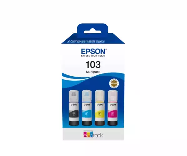 EPSON 1LB Ink Cartridge 103 EcoTank 4-colour Multipack L3110 L3111 L3150 L3151