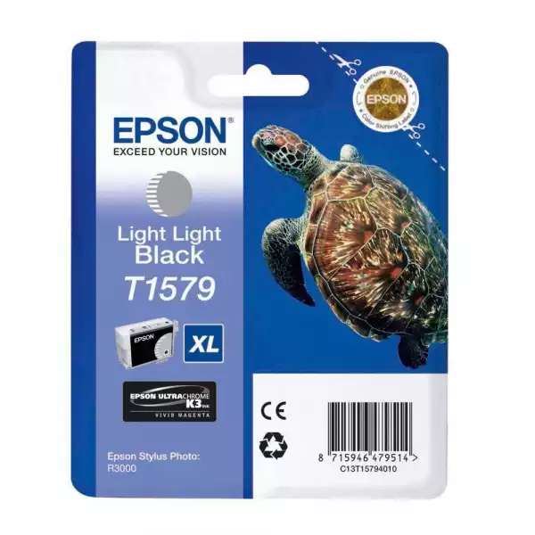 EPSON 5LB T1579 ink cartridge light light black standard capacity 1-pack blister without alarm