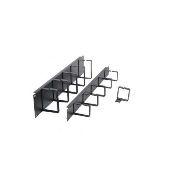 Formrack 19" 2U Cable Management Panel with metal brackets