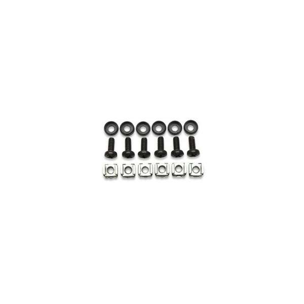 Formrack M6 Caget nut, cup washer, screw, set=50 pcs