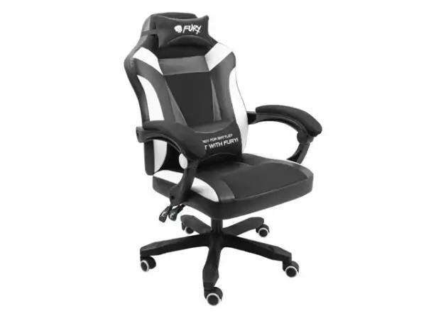 Fury Gaming Chair Avenger M+ Black-White