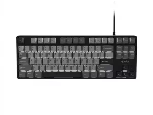Fury Gaming Keyboard Kanabo K2, US layout, White backlight, Mechanical, Black-Grey