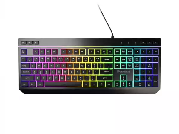 Genesis Gaming Keyboard Rhod 530 Rgb Backlight Us Layout Programmable