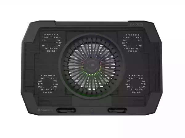 Genesis Laptop Cooling Pad Oxid 850 15.6-17.3 5 Fans, Led Light