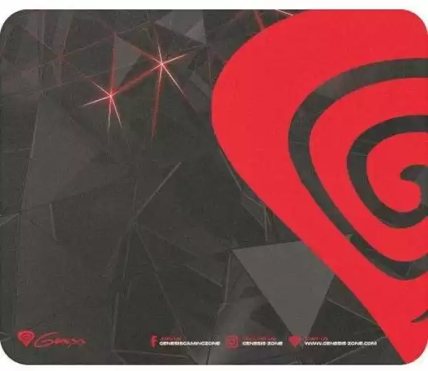 Genesis Mouse Pad Promo 2017 Black-Red 250X210mm