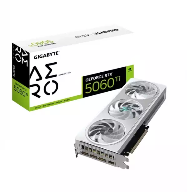Gigabyte GeForce RTX 5060 Ti 16GB GDDR7 Aero OC