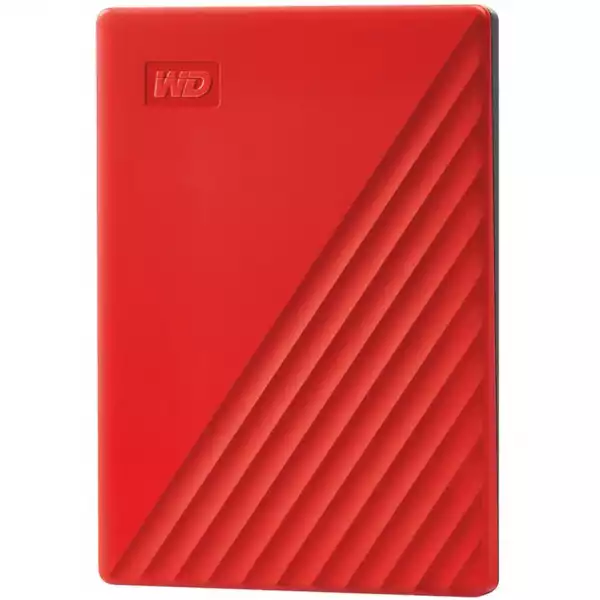 HDD External WD My Passport (2TB, USB 3.2) Red