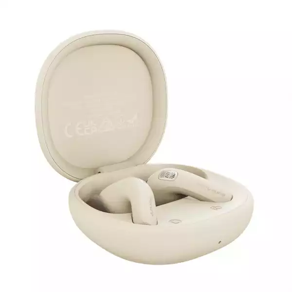 HiFuture FlyBuds 4 ANC Latte, Active Noise Cancelling, 4 MICS ENC, Wireless 5.4, Up to 10 Hours Battery Life by one charge, IPX5, Ultra Bass, Up to 35 Hours Battery Life Combined