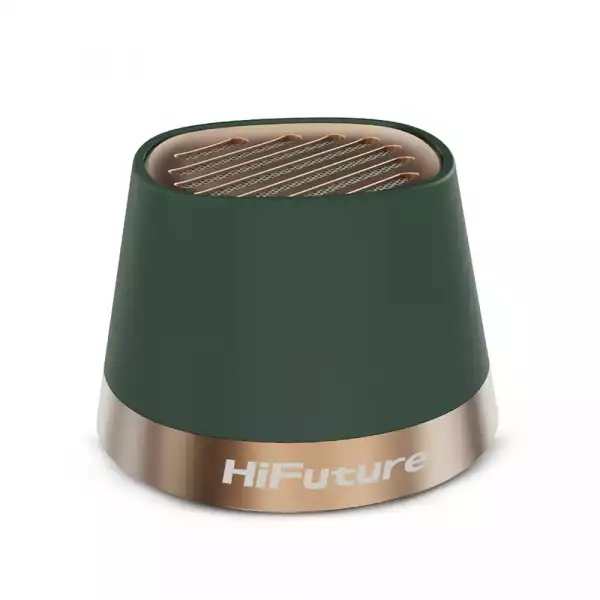 HiFuture Mega S Green, Bluetooth 5.4, MagSafe, 5W Output, Built-in MIC support Handsfree, Pair to Play (TWS Mode), Up to 10 Hours Playtime, Wireless Charge (7.5W-15W), Phone Holder