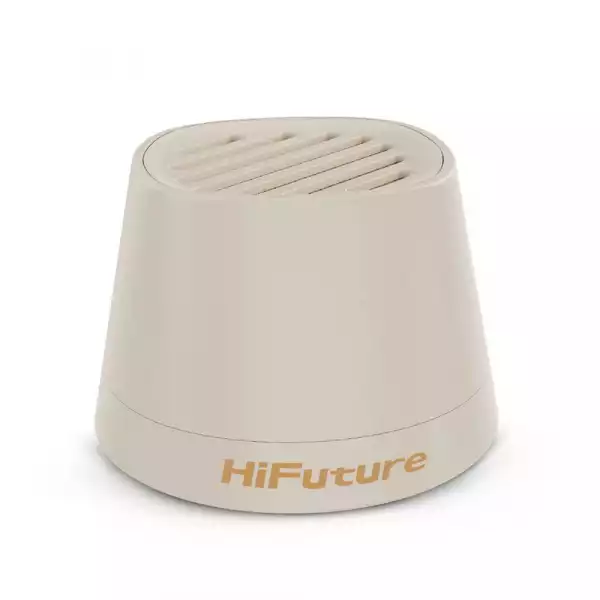 HiFuture Mega S Latte, Bluetooth 5.4, MagSafe, 5W Output, Built-in MIC support Handsfree, Pair to Play (TWS Mode), Up to 10 Hours Playtime, Wireless Charge (7.5W-15W), Phone Holder