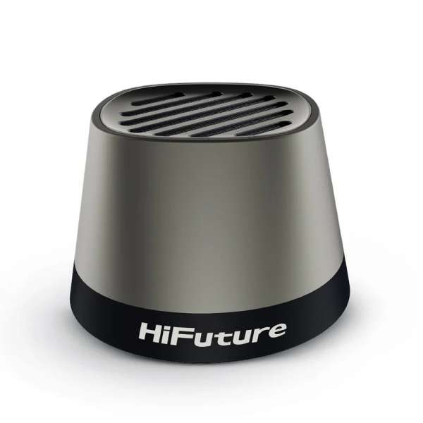 HiFuture Mega S Silver Grey, Bluetooth 5.4, MagSafe, 5W Output, Built-in MIC support Handsfree, Pair to Play (TWS Mode), Up to 10 Hours Playtime, Wireless Charge (7.5W-15W), Phone Holder
