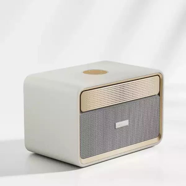 HiFuture Passion X Latte, 100W Output (Max.Power), Built-in Powerful DSP with DynaBoost Technology, Crafted Wood Cabin, Wireless 5.4, Two-Way Full Range Speaker System, Built-in 8000mAh High-Performance Battery System, Pair to Stereo Sound System (TWS Mo