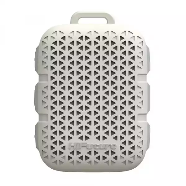 HiFuture Pocket S Beige,  Bluetooth 5.4, IPX7 Waterproof, 5W Output, Pair to Play (TWS Mode), Up to 8 Hours Playtime, Support Clip for Wear, Support Magnetic