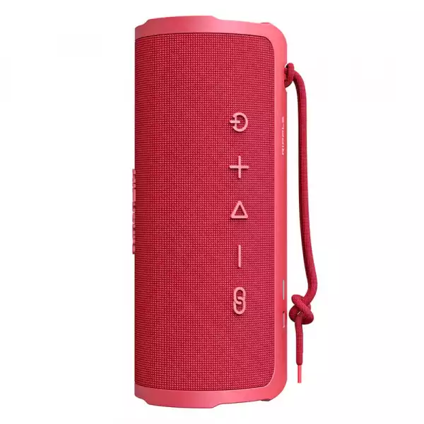 HiFuture Ripple Red, 2-Way Speaker System, 20W*1+10W*1, IPX7 Waterproof, Up to 12 Hours Playtime, Bluetooth 5.3, Pair to Play (TWS Mode)