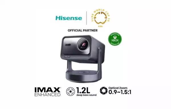 Hisense C2 Ultra Smart mini  Laser Projector, 4K Ultra HD 3840x2160, 2000:1, 3000 lum, 60 Hz, Optical Zoom& Digital Zoom,Dolby Vision, IMAX enhanced,Dolby Vision, HDR10+, HDR10, HLG, 2*10W+20W Subwoofer,Designed for XBOX