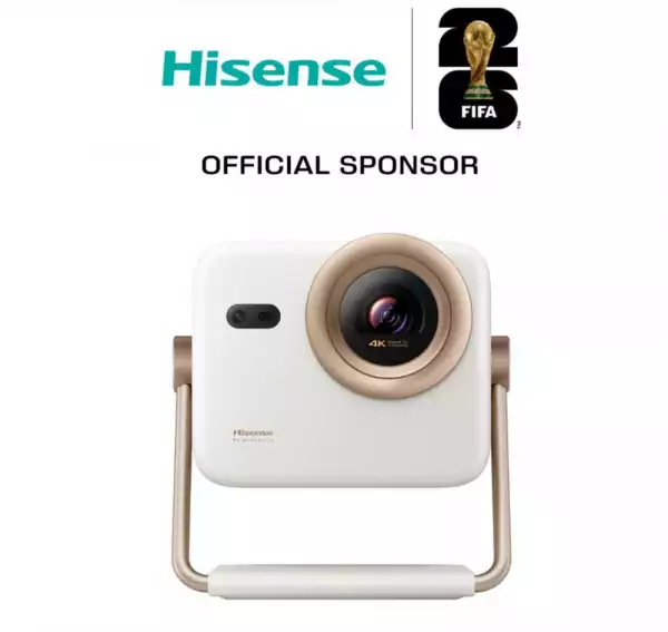 Hisense projector M2SE-PRO Home Cinema,Ultra HD (3840x2160),HDMI 1x, 1300Lumens, 1000:1, 2 x10W,VidaaU7, 65"-200", White
